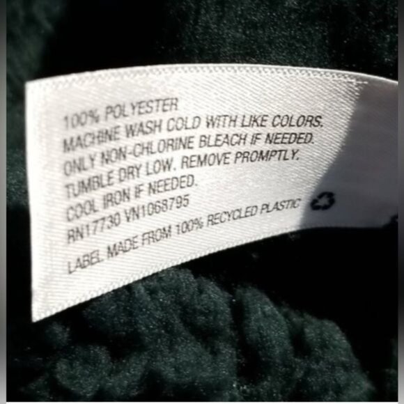 NEW! SUPER SOFT Cowl Neck Sherpa Sweater Green - Picture 3 of 4